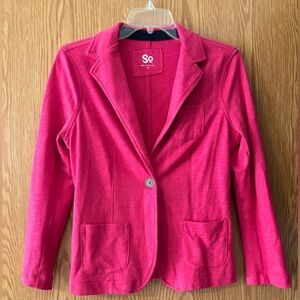 SO Women's Vibrant Pink Blazer